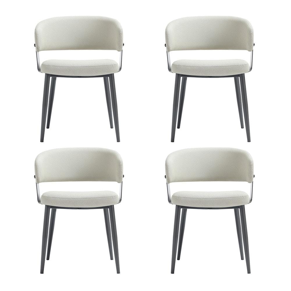 Manhattan Comfort - Luce Dining Chair in Oatmeal - Set of 4 - 4-DC097-OT veiw 1