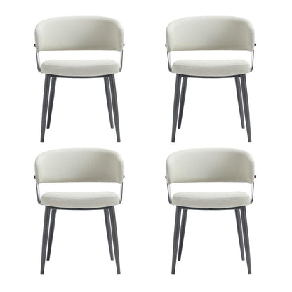 Manhattan Comfort - Luce Dining Chair in Oatmeal - Set of 4 - 4-DC097-OT veiw 1