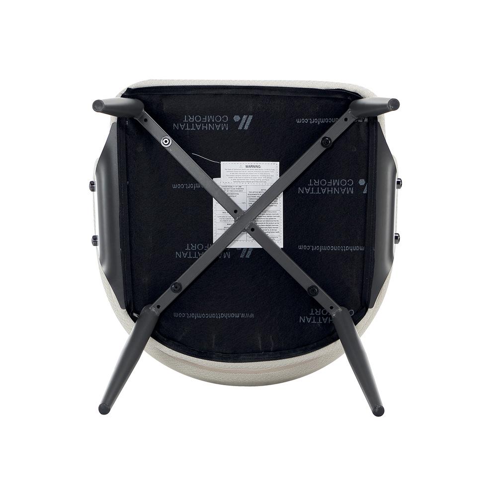 Manhattan Comfort - Luce Dining Chair in Oatmeal - DC097-OT veiw 6