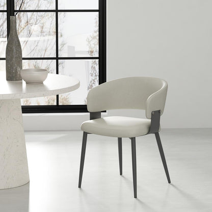 Manhattan Comfort - Luce Dining Chair in Oatmeal - DC097-OT veiw 8