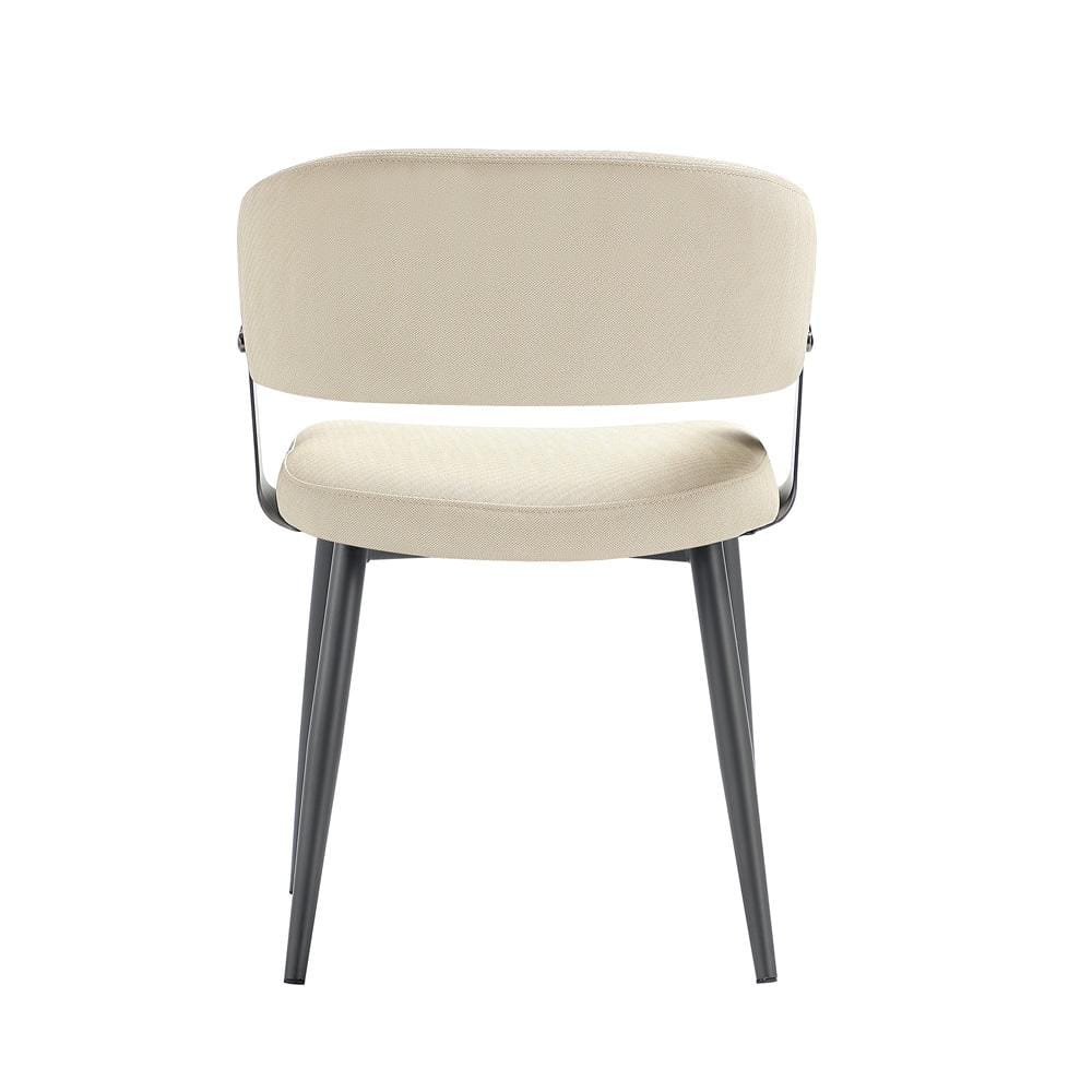Manhattan Comfort - Luce Dining Chair in Sand - Set of 4 - 4-DC097-SD veiw 4