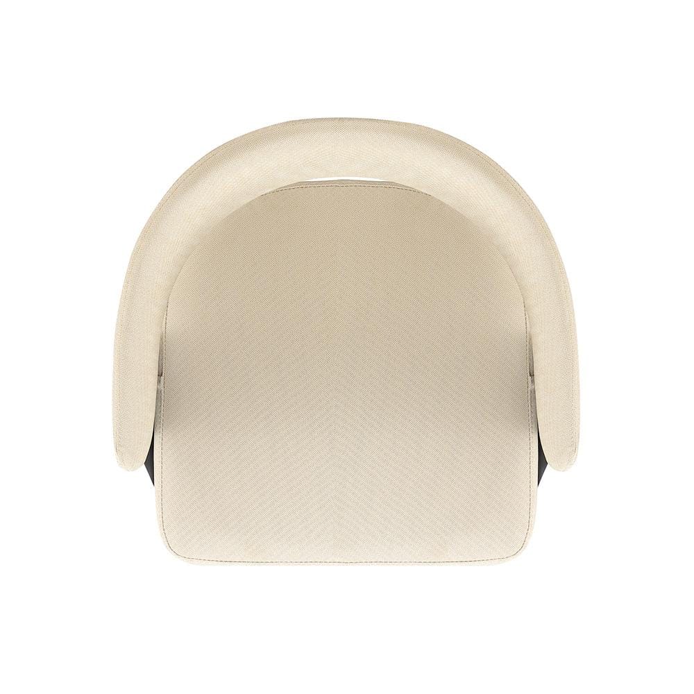 Manhattan Comfort - Luce Dining Chair in Sand - Set of 4 - 4-DC097-SD veiw 5