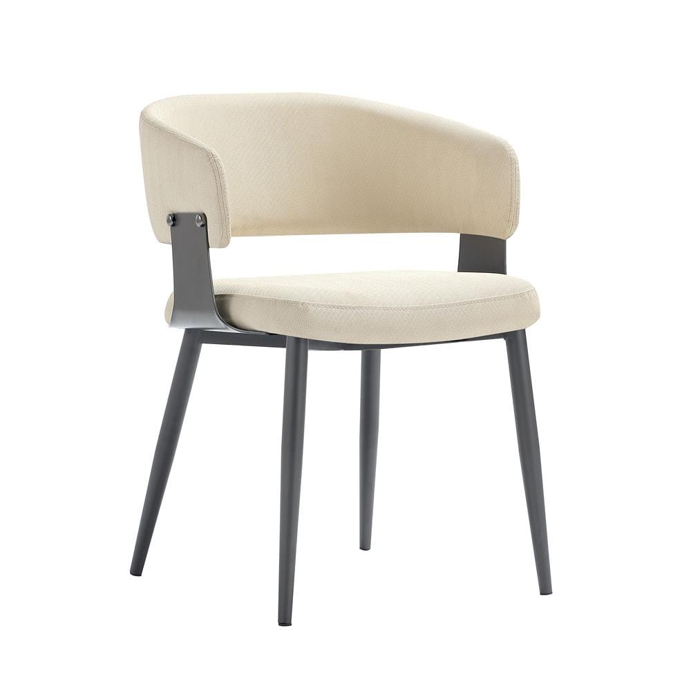 Manhattan Comfort - Luce Dining Chair in Sand - DC097-SD veiw 3