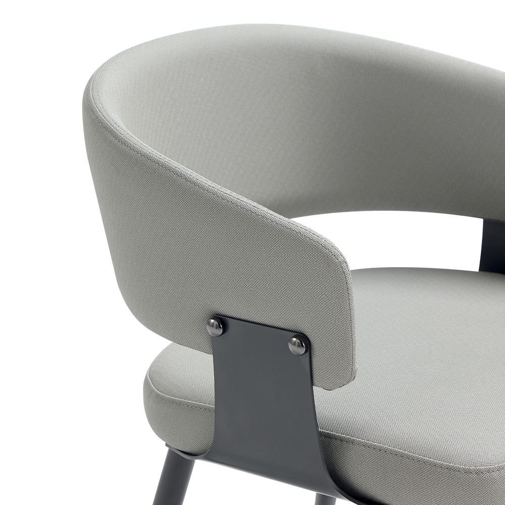 Manhattan Comfort - Luce Dining Chair in Stone Grey - Set of 2 - 2-DC097-GY veiw 7