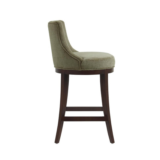 Manhattan Comfort - Lucia Barstool in Leaf Green - Set of 3 - 3-BS025-GR veiw 2