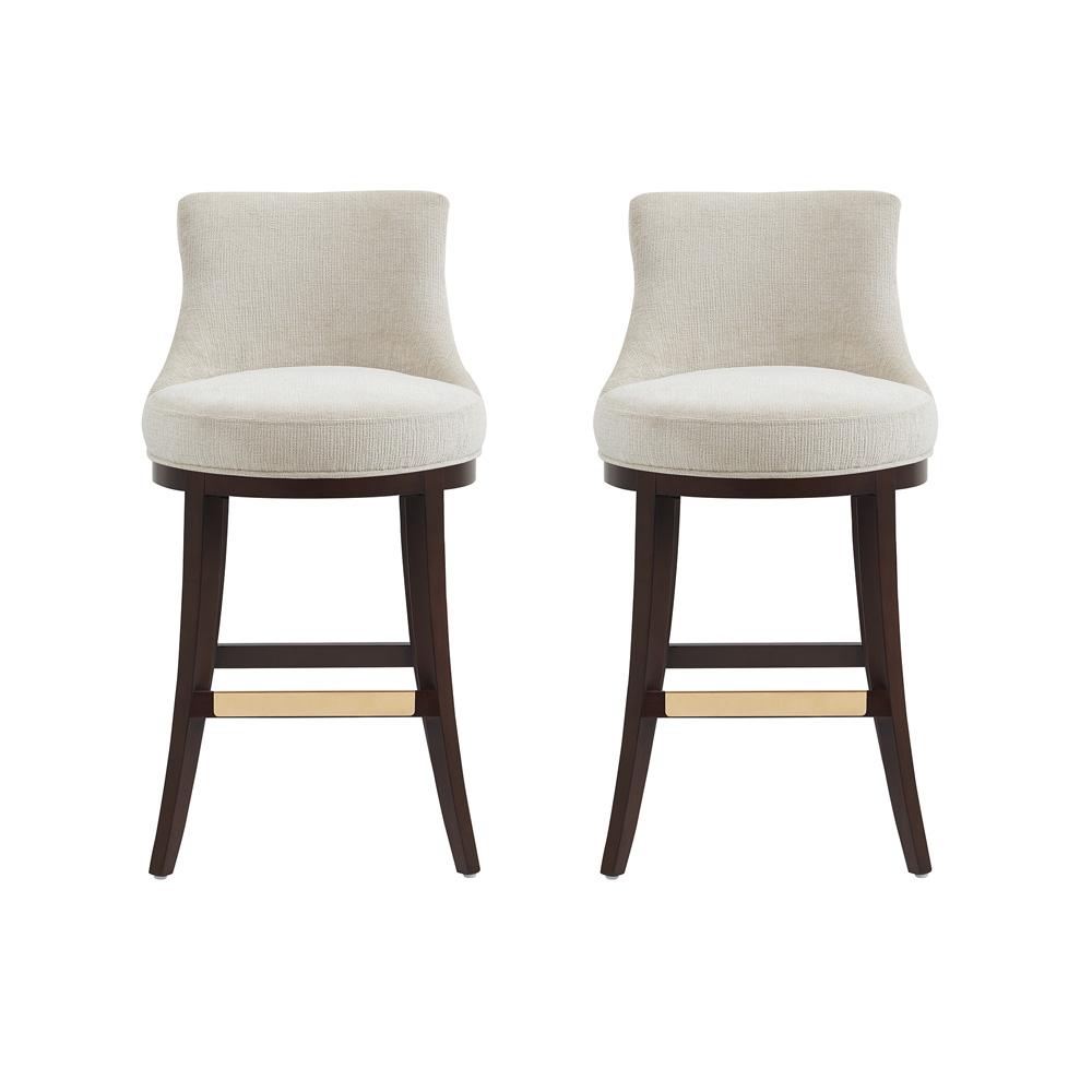 Manhattan Comfort - Lucia Barstool in Natural - Set of 2 - 2-BS025-NA veiw 1