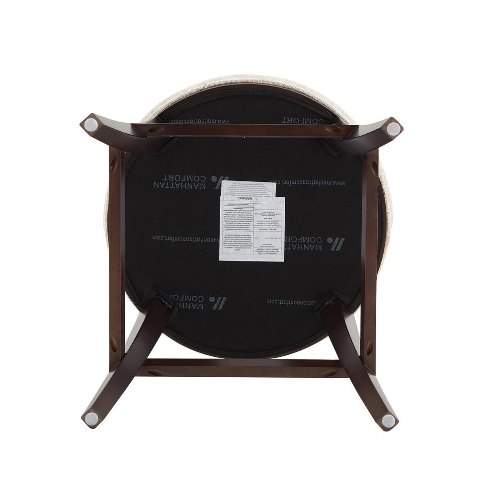Manhattan Comfort - Lucia Barstool in Natural - Set of 3 - 3-BS025-NA veiw 6