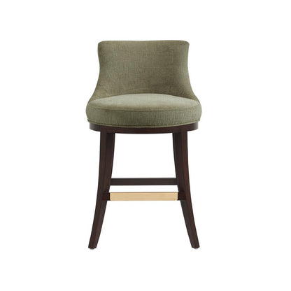 Manhattan Comfort - Lucia Counter Stool in Leaf Green - CS022-GR veiw 1