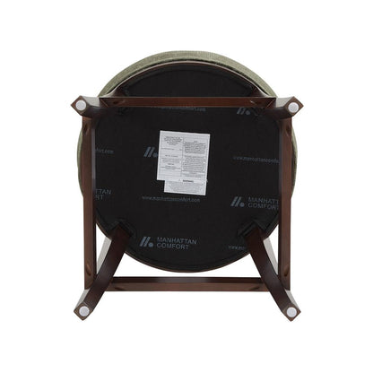 Manhattan Comfort - Lucia Counter Stool in Leaf Green - CS022-GR veiw 6