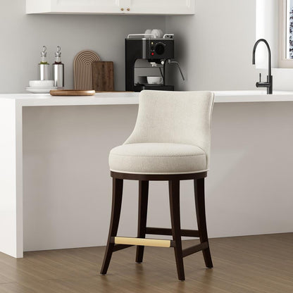 Manhattan Comfort - Lucia Counter Stool in Natural - CS022-NA veiw 8