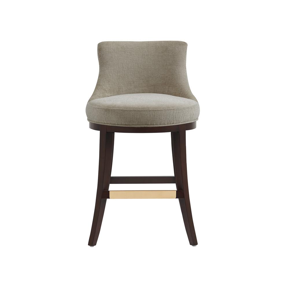 Manhattan Comfort - Lucia Counter Stool in Taupe - CS022-TP veiw 1