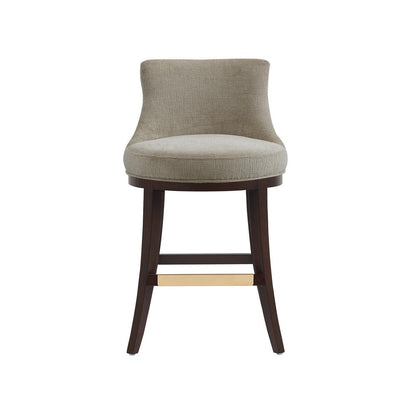Manhattan Comfort - Lucia Counter Stool in Taupe - CS022-TP veiw 1