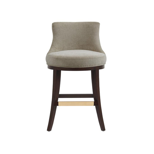 Manhattan Comfort - Lucia Counter Stool in Taupe - CS022-TP veiw 1