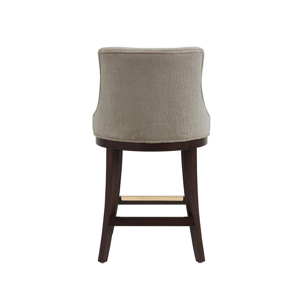 Manhattan Comfort - Lucia Counter Stool in Taupe - CS022-TP veiw 4