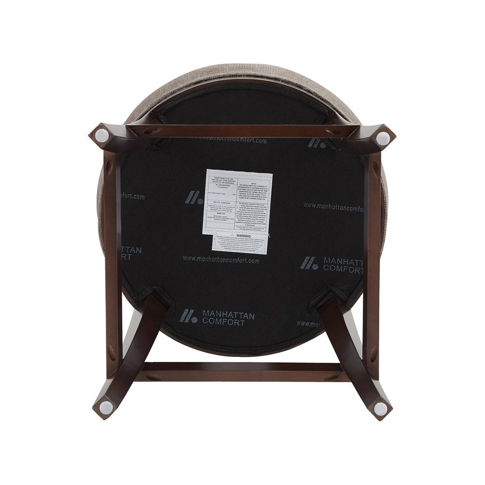 Manhattan Comfort - Lucia Counter Stool in Taupe - CS022-TP veiw 6