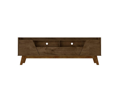 Manhattan Comfort - Marcus TV Stand with 2 Drawers in Rustic Brown  - 261BMC9 view 1