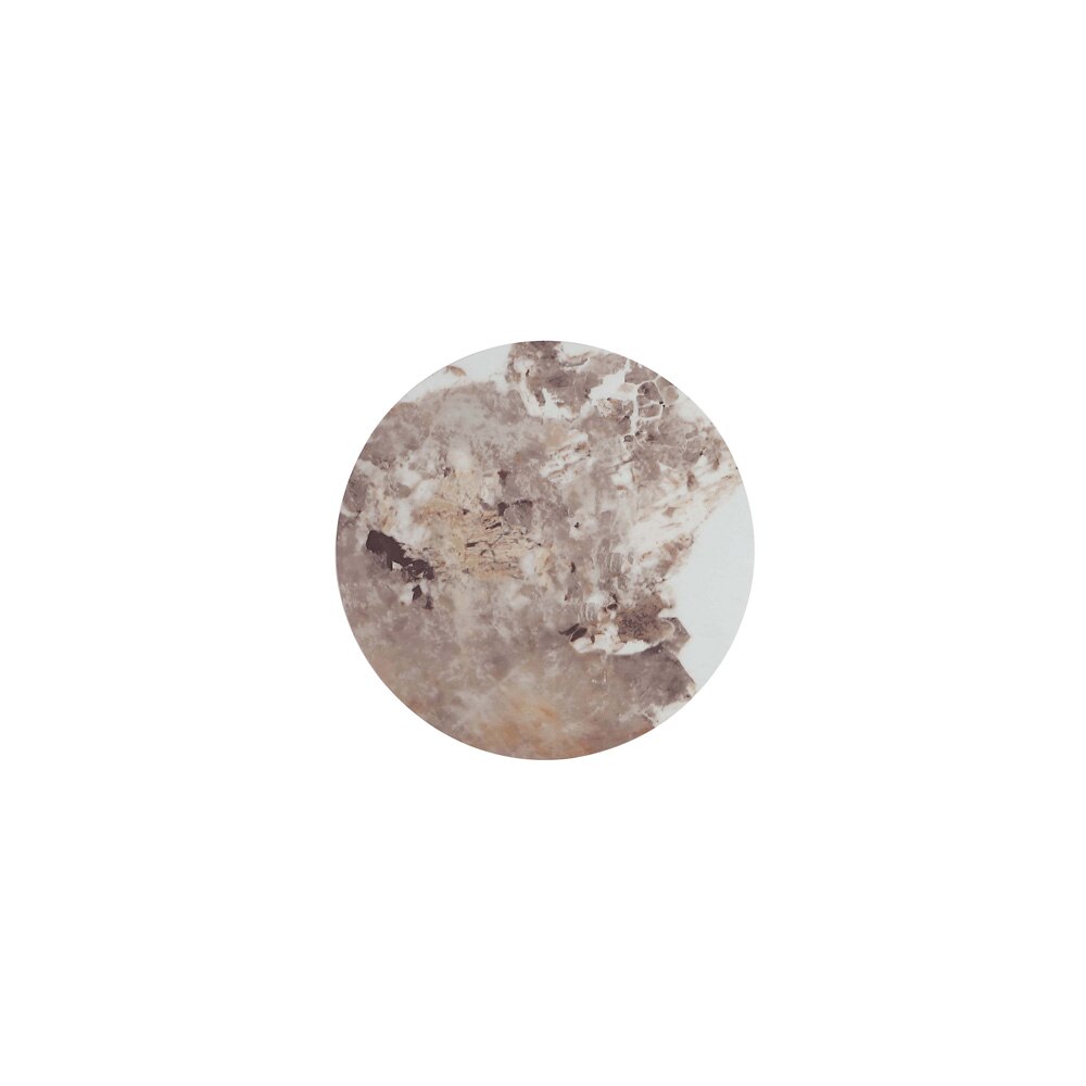 Manhattan Comfort - Monica End Table with Stainless Steel Legs in Gold - ET009 veiw 4