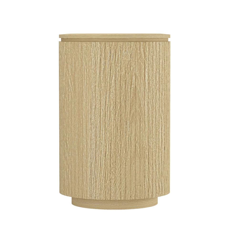 Manhattan Comfort - Olivia 60 Sideboard with 4 Adjustable Shelves in Natural Oak - SB007-NO veiw 4