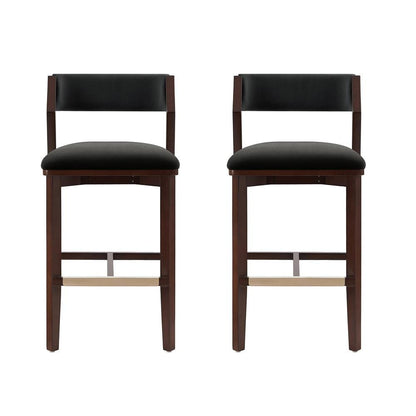 Manhattan Comfort - Patricia Barstool in Black - Set of 2 - 2-BS026-BK veiw 1