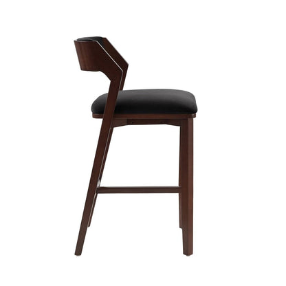 Manhattan Comfort - Patricia Barstool in Black - Set of 3 - 3-BS026-BK veiw 2