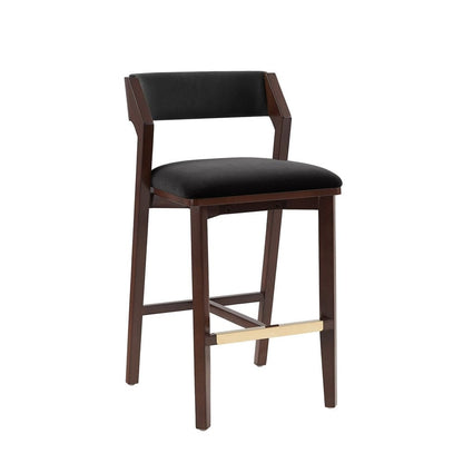 Manhattan Comfort - Patricia Barstool in Black - Set of 3 - 3-BS026-BK veiw 3