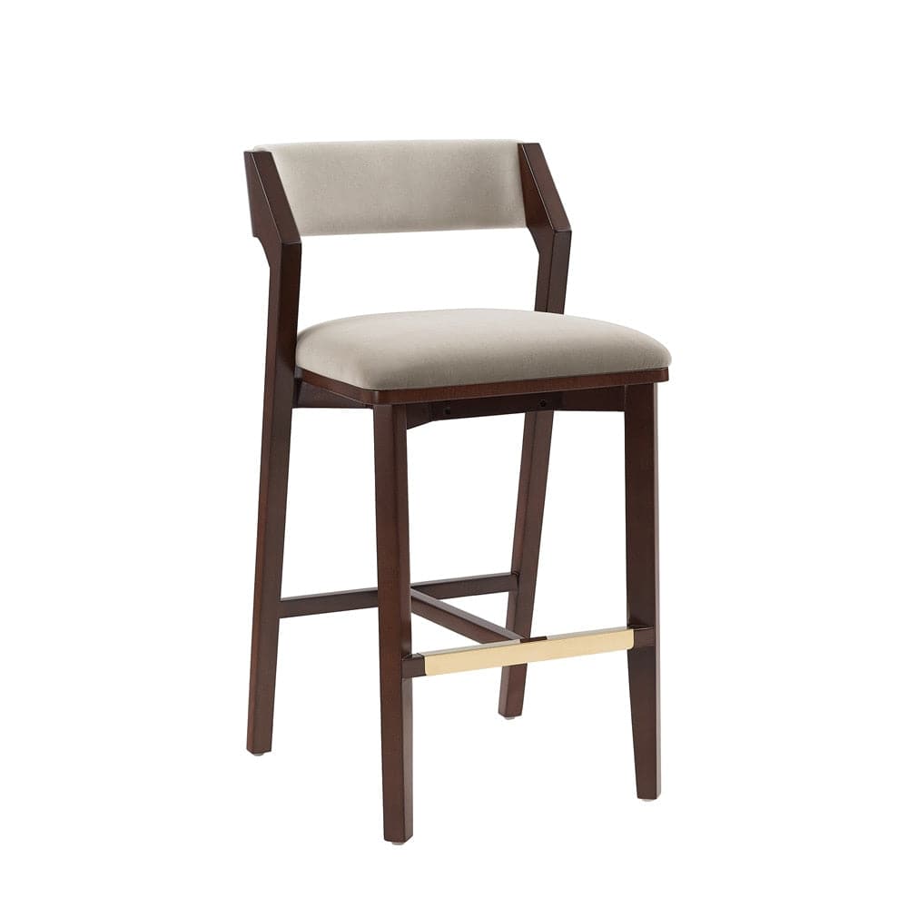 Manhattan Comfort - Patricia Barstool in Linen - Set of 2 - 2-BS026-LN veiw 3