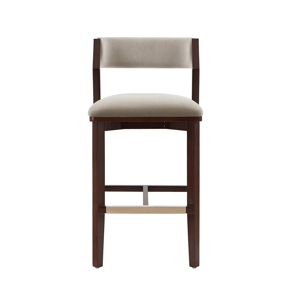 Manhattan Comfort - Patricia Barstool in Linen - BS026-LN veiw 1