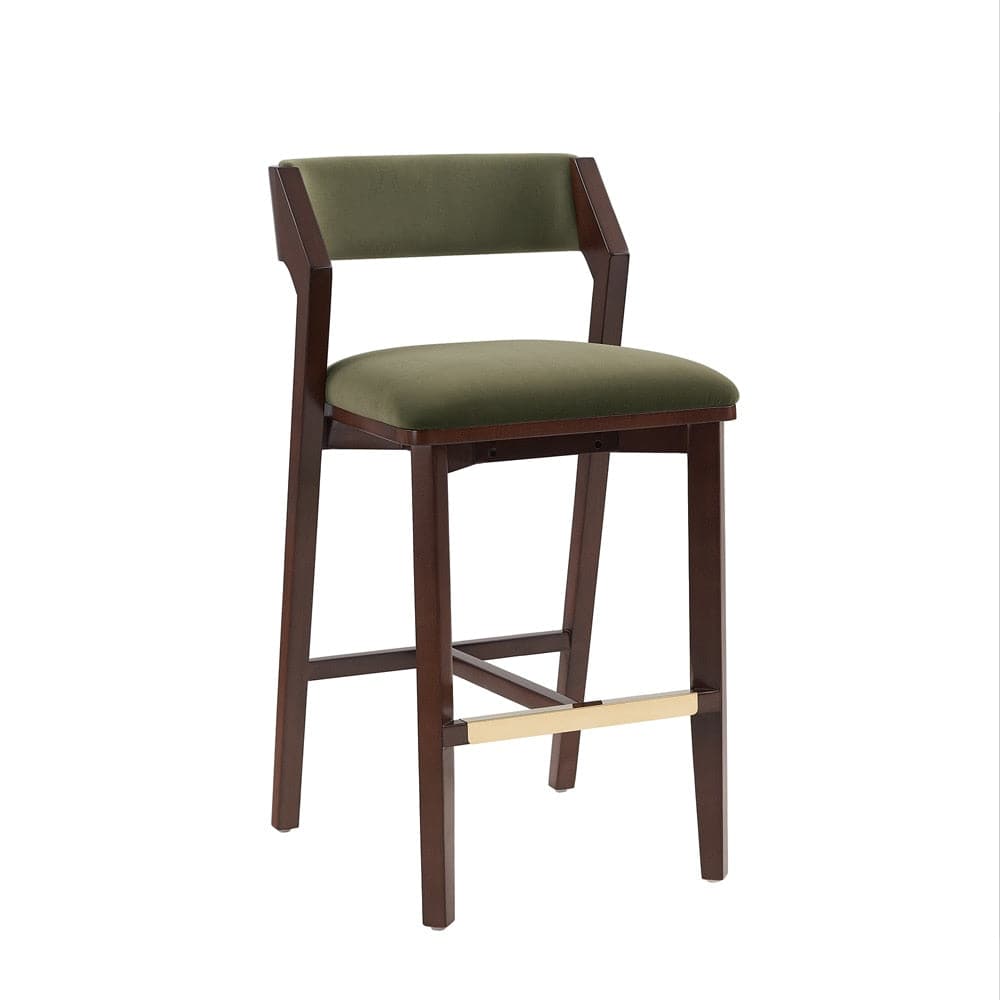 Manhattan Comfort - Patricia Barstool in Turtle Green - Set of 2 - 2-BS026-GR veiw 3