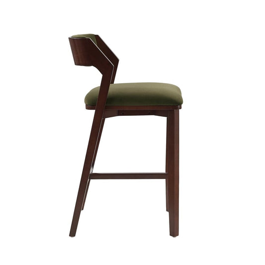 Manhattan Comfort - Patricia Barstool in Turtle Green - BS026-GR veiw 2