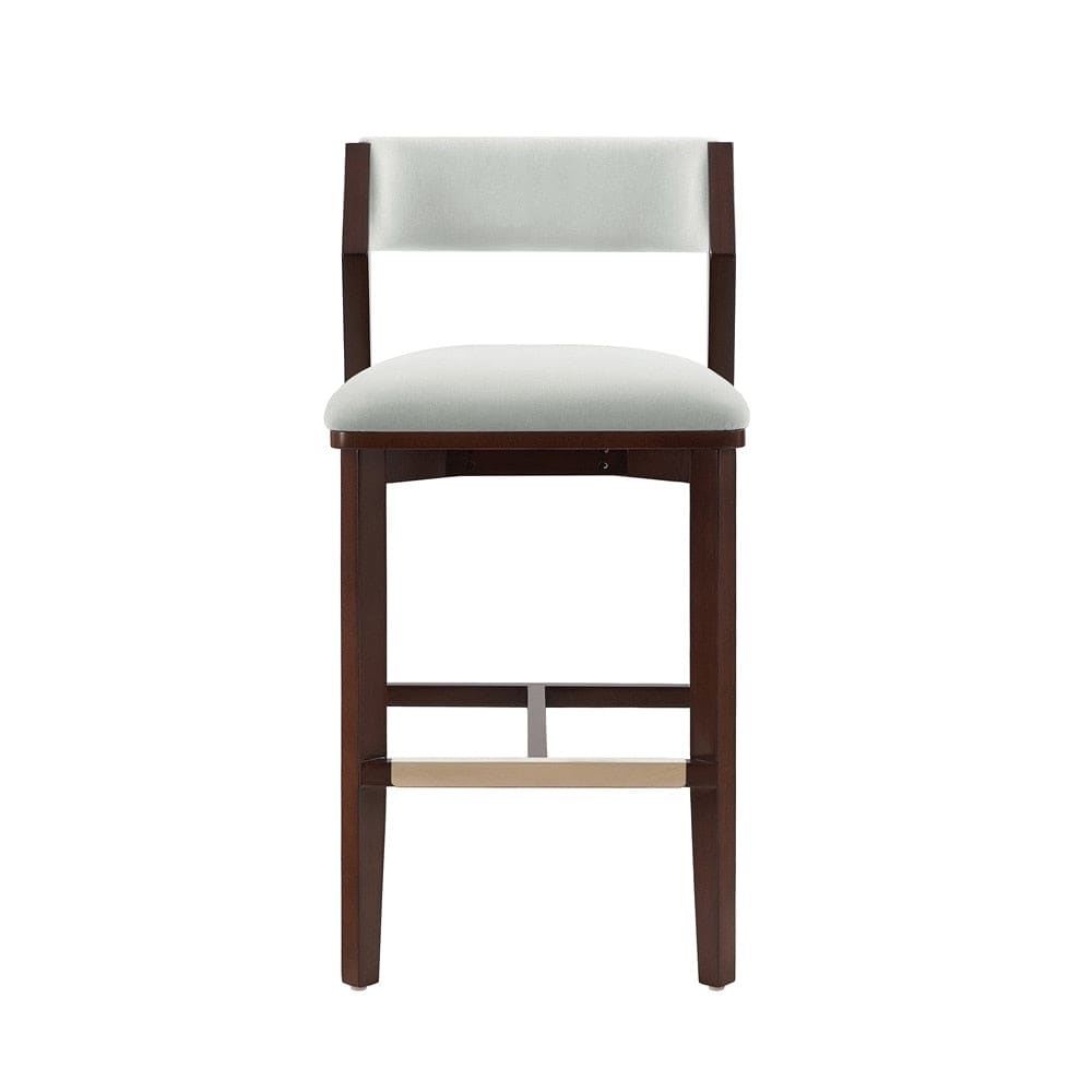 Manhattan Comfort - Patricia Barstool in White Glacier - BS026-WH veiw 1