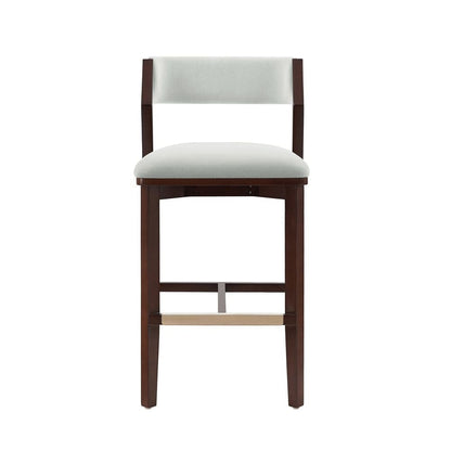 Manhattan Comfort - Patricia Barstool in White Glacier - BS026-WH veiw 1