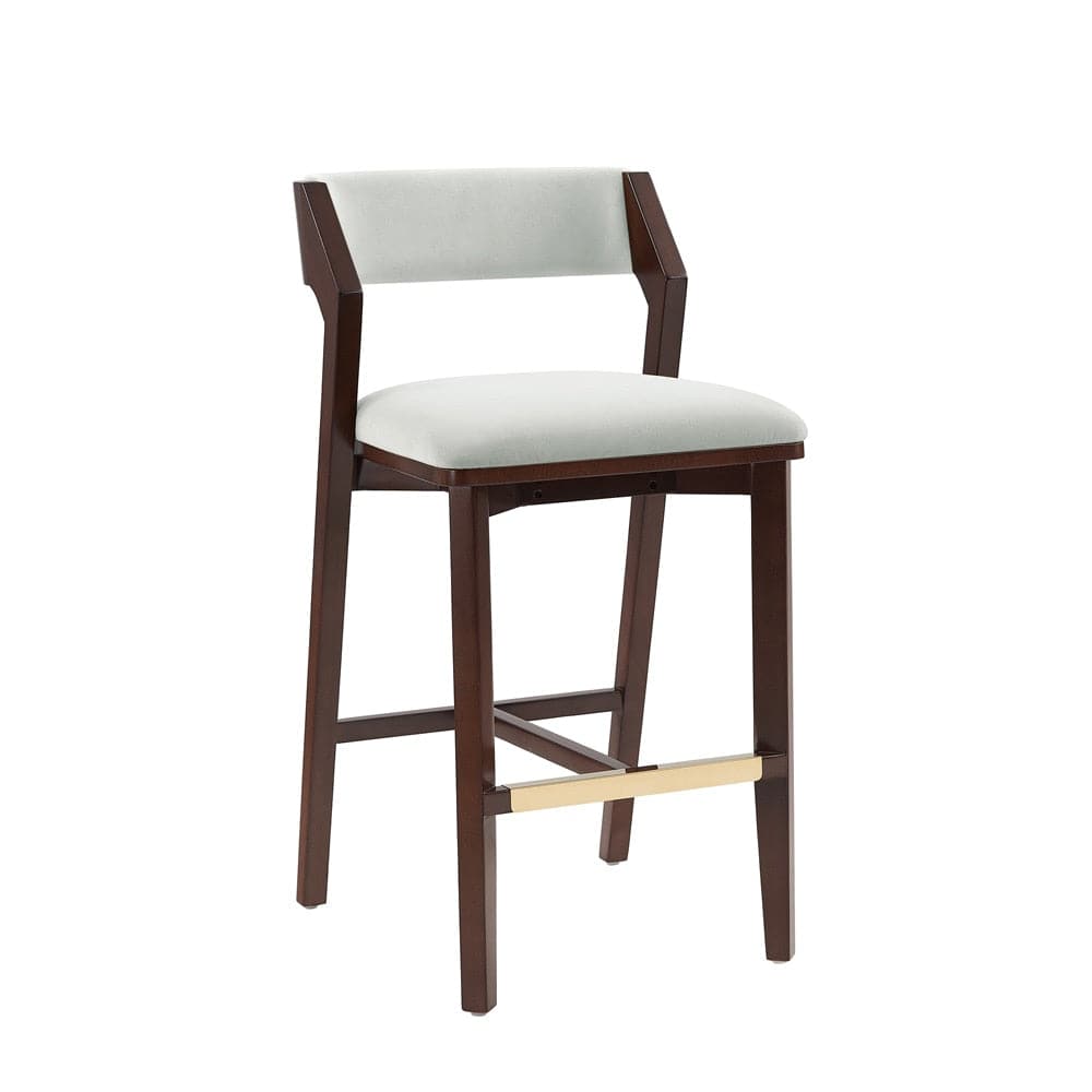 Manhattan Comfort - Patricia Barstool in White Glacier - BS026-WH veiw 3