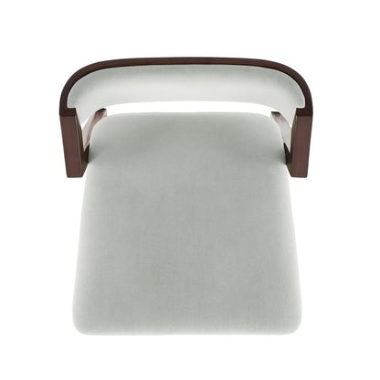 Manhattan Comfort - Patricia Barstool in White Glacier - BS026-WH veiw 5