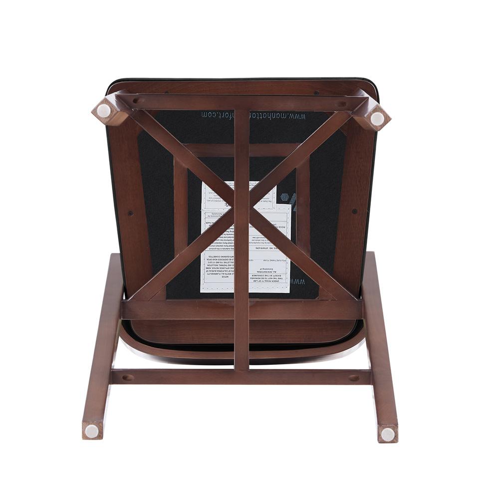 Manhattan Comfort - Patricia Counter Stool  in Black - Set of 3 - 3-CS023-BK veiw 6