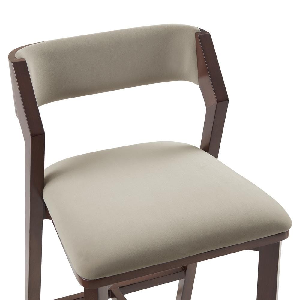 Manhattan Comfort - Patricia Counter Stool  in Linen - Set of 2 - 2-CS023-LN veiw 7