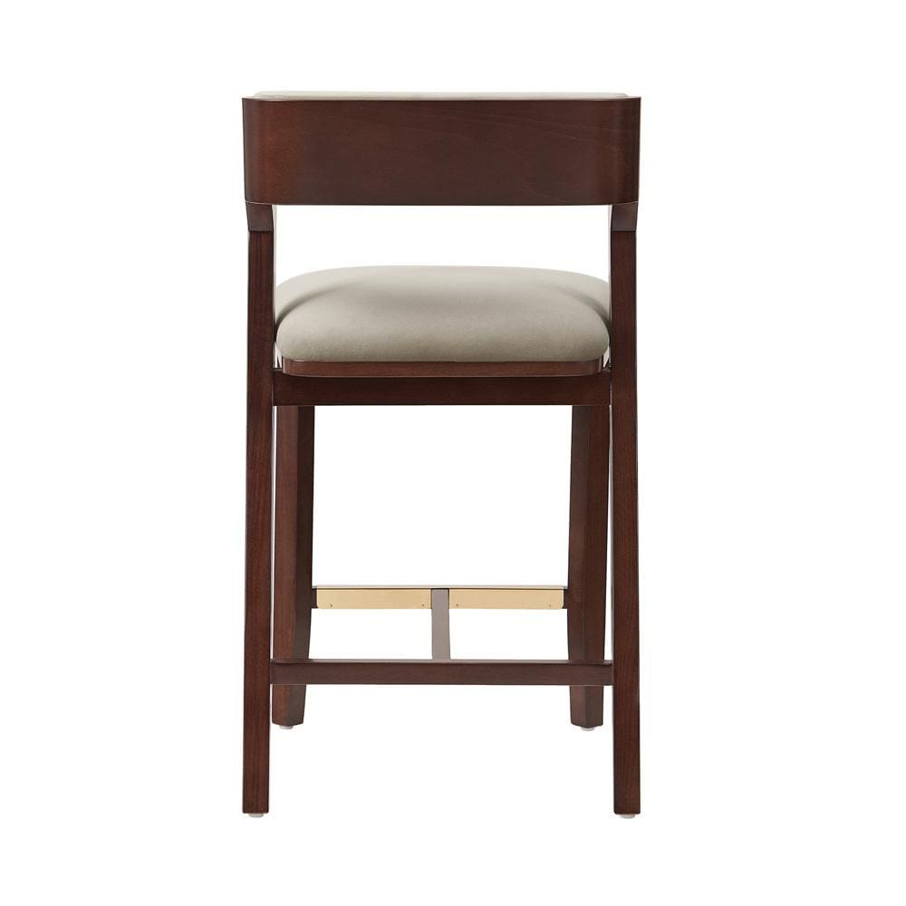Manhattan Comfort - Patricia Counter Stool  in Linen - Set of 3 - 3-CS023-LN veiw 4