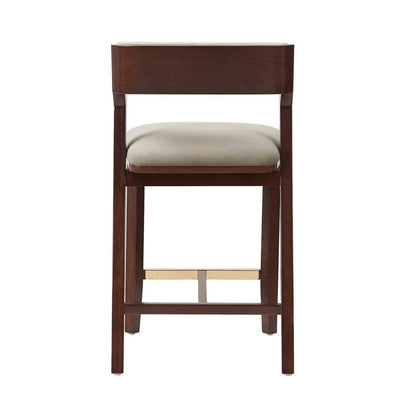 Manhattan Comfort - Patricia Counter Stool  in Linen - CS023-LN veiw 4