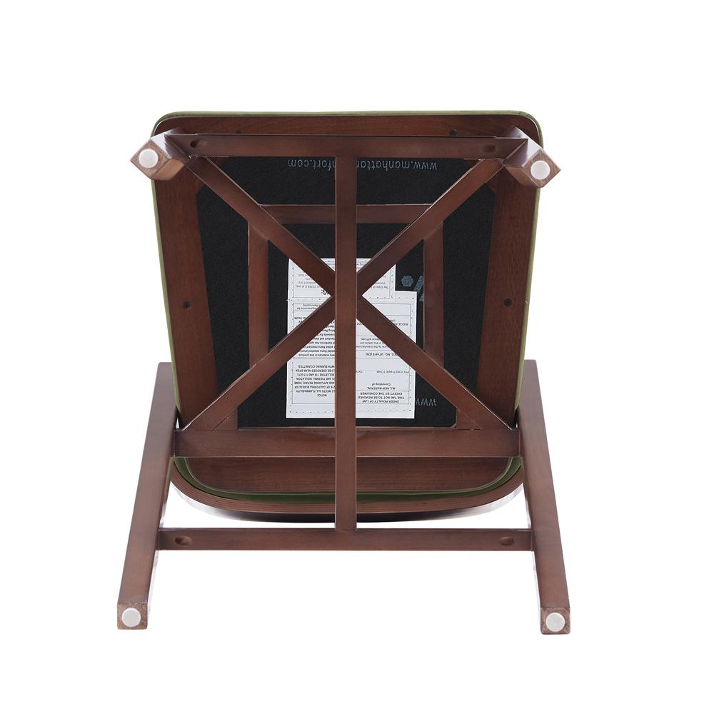 Manhattan Comfort - Patricia Counter Stool  in Turtle Green - Set of 2 - 2-CS023-GR veiw 6