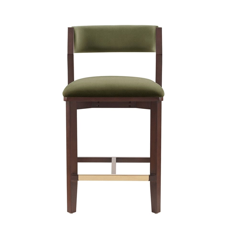 Manhattan Comfort - Patricia Counter Stool  in Turtle Green - CS023-GR veiw 1