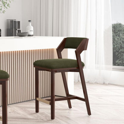 Manhattan Comfort - Patricia Counter Stool  in Turtle Green - CS023-GR veiw 8
