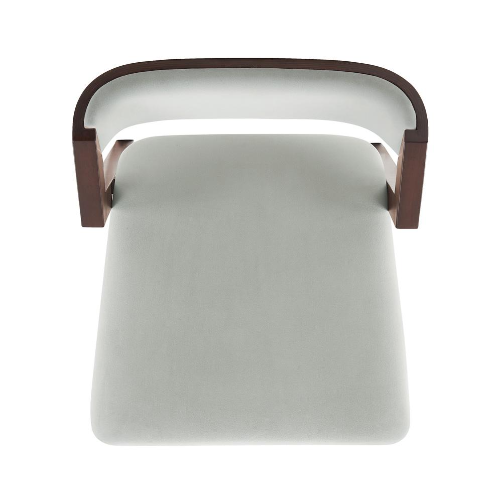 Manhattan Comfort - Patricia Counter Stool  in White Glacier - CS023-WH veiw 5