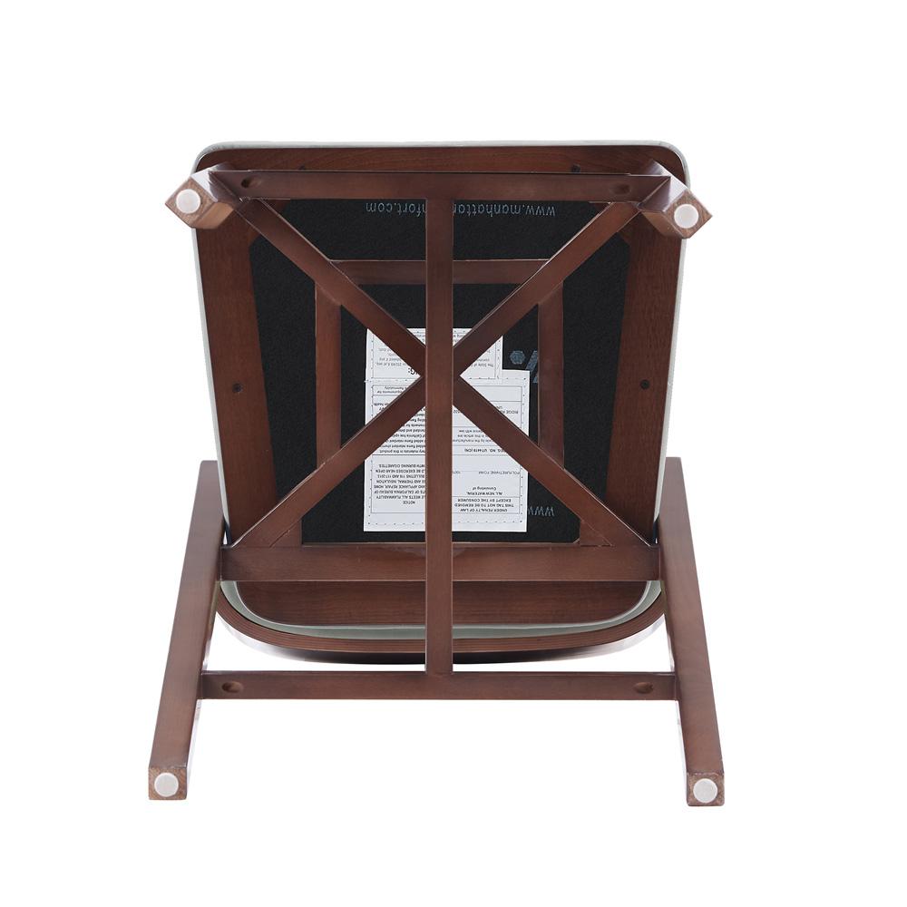 Manhattan Comfort - Patricia Counter Stool  in White Glacier - CS023-WH veiw 6
