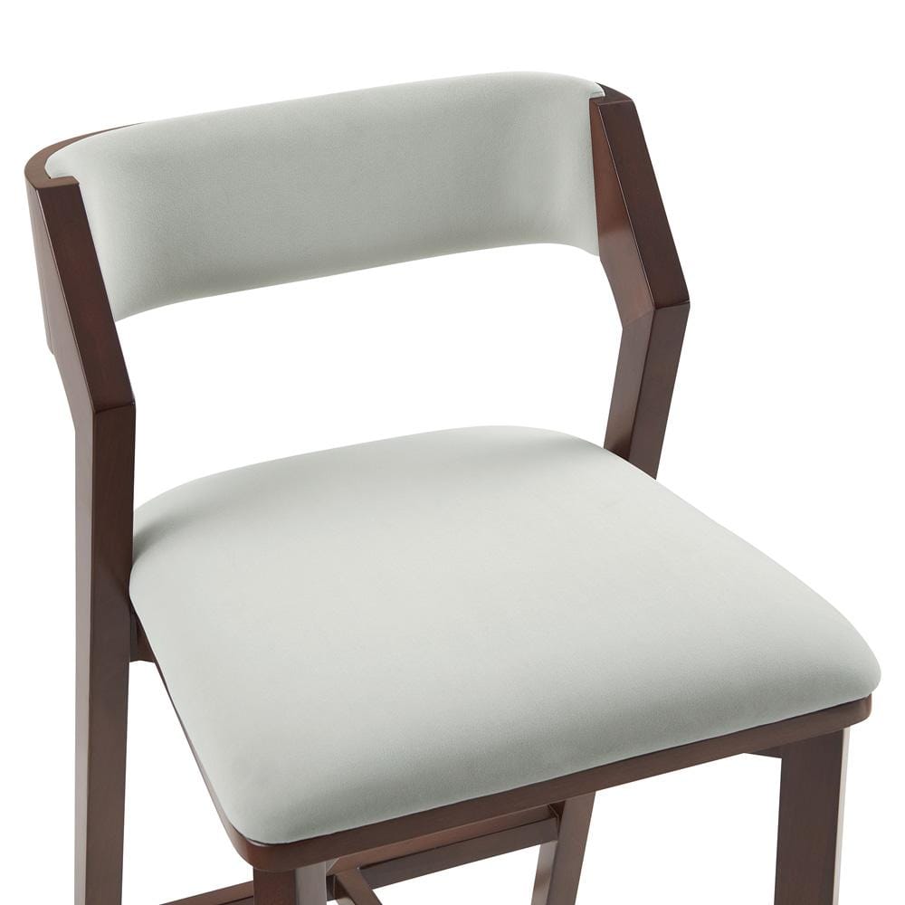 Manhattan Comfort - Patricia Counter Stool  in White Glacier - CS023-WH veiw 7