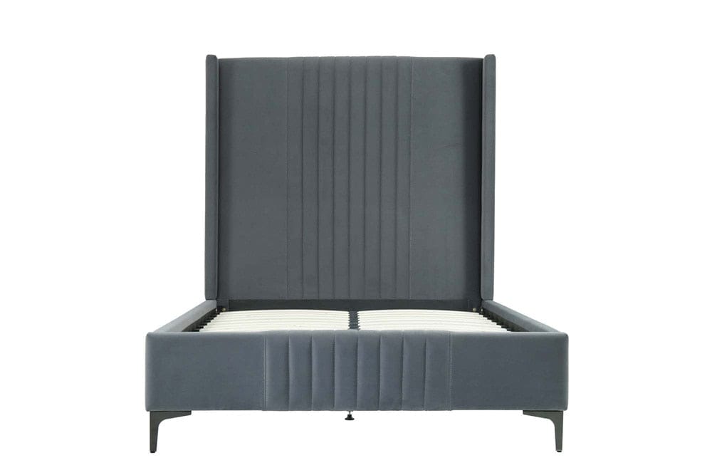 Manhattan Comfort - Promenade 48in Bed in Grey - BD010-48-GY veiw 1