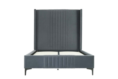 Manhattan Comfort - Promenade 48in Bed in Grey - BD010-48-GY veiw 1
