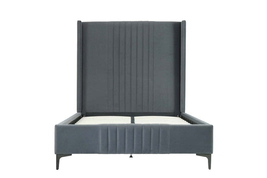 Manhattan Comfort - Promenade 48in Bed in Grey - BD010-48-GY veiw 1