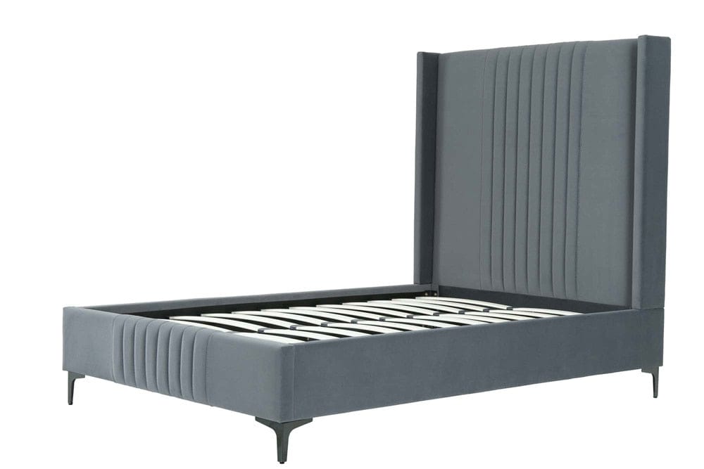 Manhattan Comfort - Promenade 48in Bed in Grey - BD010-48-GY veiw 5