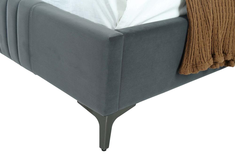 Manhattan Comfort - Promenade 48in Bed in Grey - BD010-48-GY veiw 6