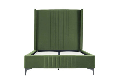 Manhattan Comfort - Promenade 48in Bed in Moss Green - BD010-48-MG veiw 1