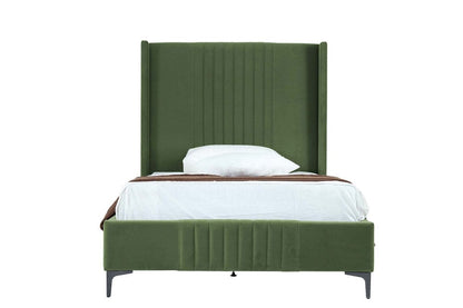 Manhattan Comfort - Promenade 48in Bed in Moss Green - BD010-48-MG veiw 2